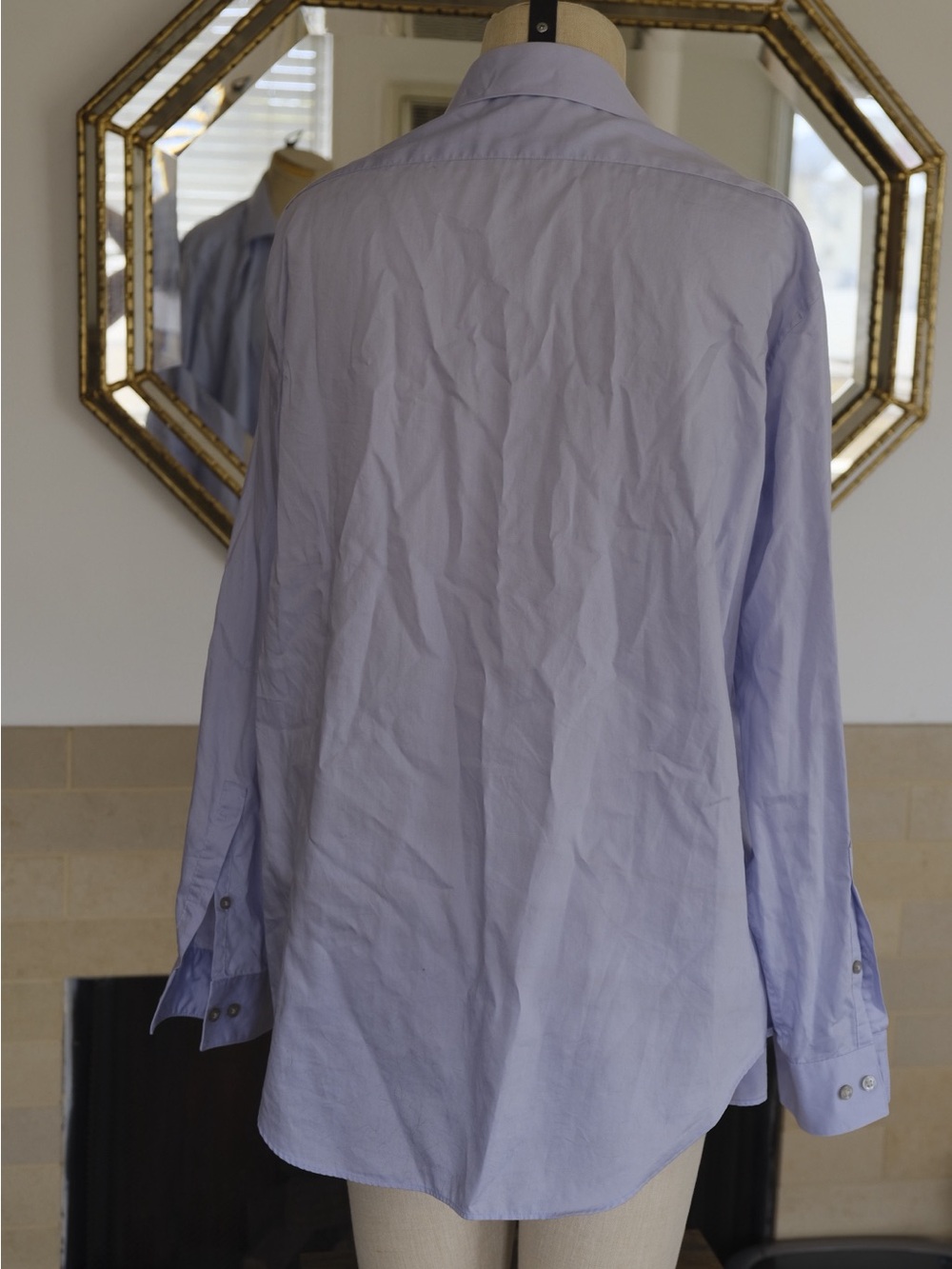 calvin klein button front dress shirt - Picture 5 of 9